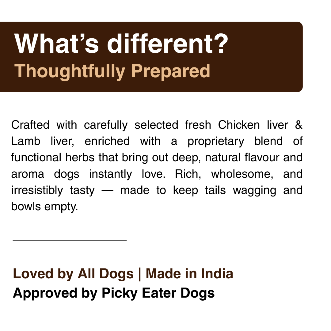 GOODNESS LOADED MEAL TOPPER - Chicken Liver and Lamb Liver | 100 g