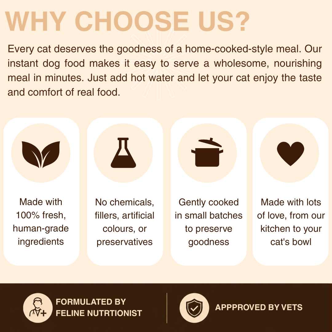WHOLESOME GOODNESS MEALS FOR CATS - Chicken and Fish