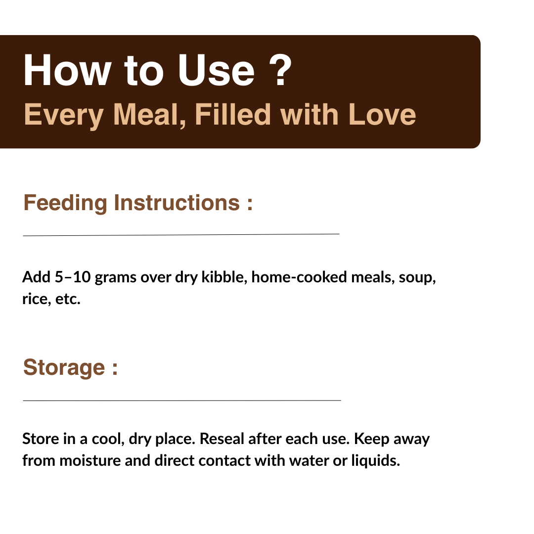 GOODNESS LOADED MEAL TOPPER - Chicken Liver and Lamb Liver | 100 g